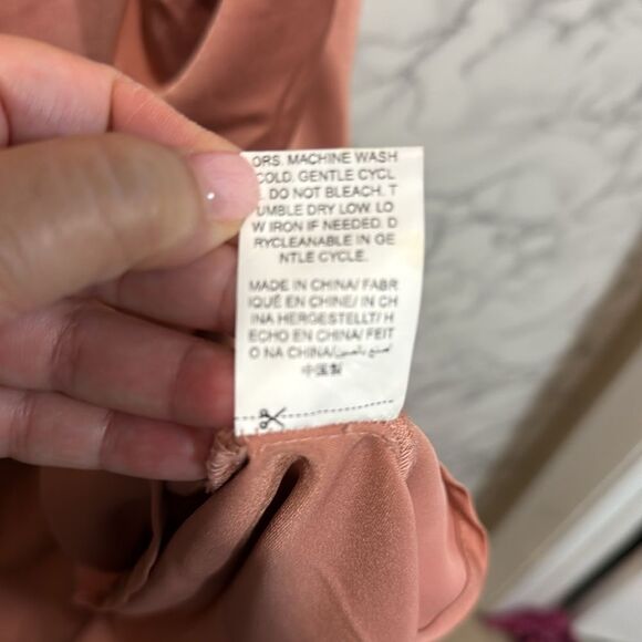 NEW Floerns Side Gothered Sleeves Dress - Picture 5 of 7